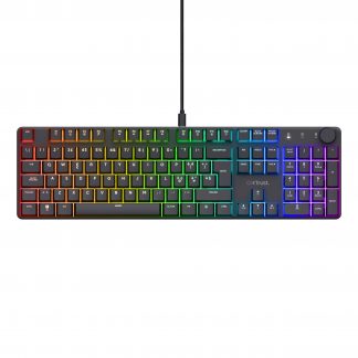 Trust GXT 866 Torix Tastiera Meccanica da Gaming con Illuminazione RGB