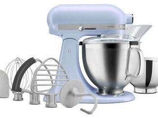 KitchenAid 5KSM195PSEOA Impastatore 300W 4.7LT Ciotola in Acciao Inox Blue