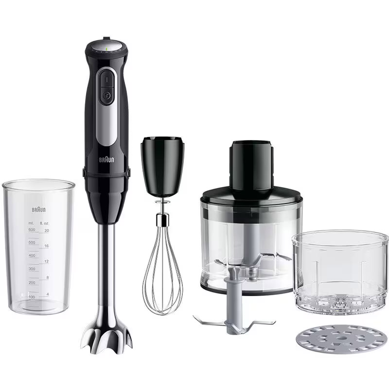 Braun MultiQuick 5 Pro MQ MQ55254MBK Fruillatore ad Immersione 1000W