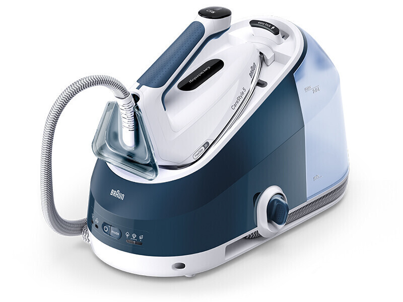 Braun IS5245BL Ferro da Stiro a Carica Continua 2400W con Piastra Eloxal Plus