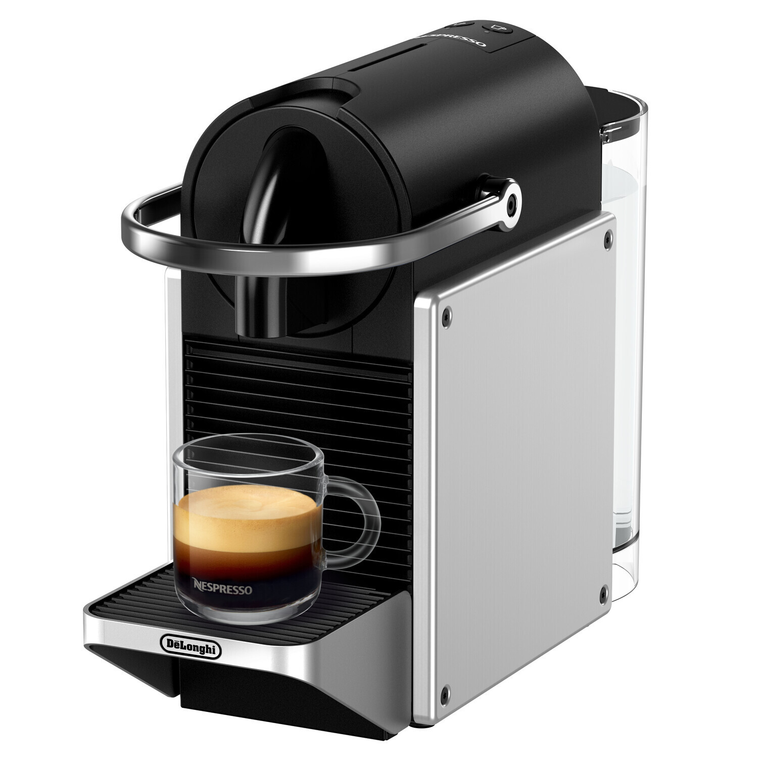 De Longhi Nespresso Pixie EN127.S Silver Macchina Caffe a Capsule