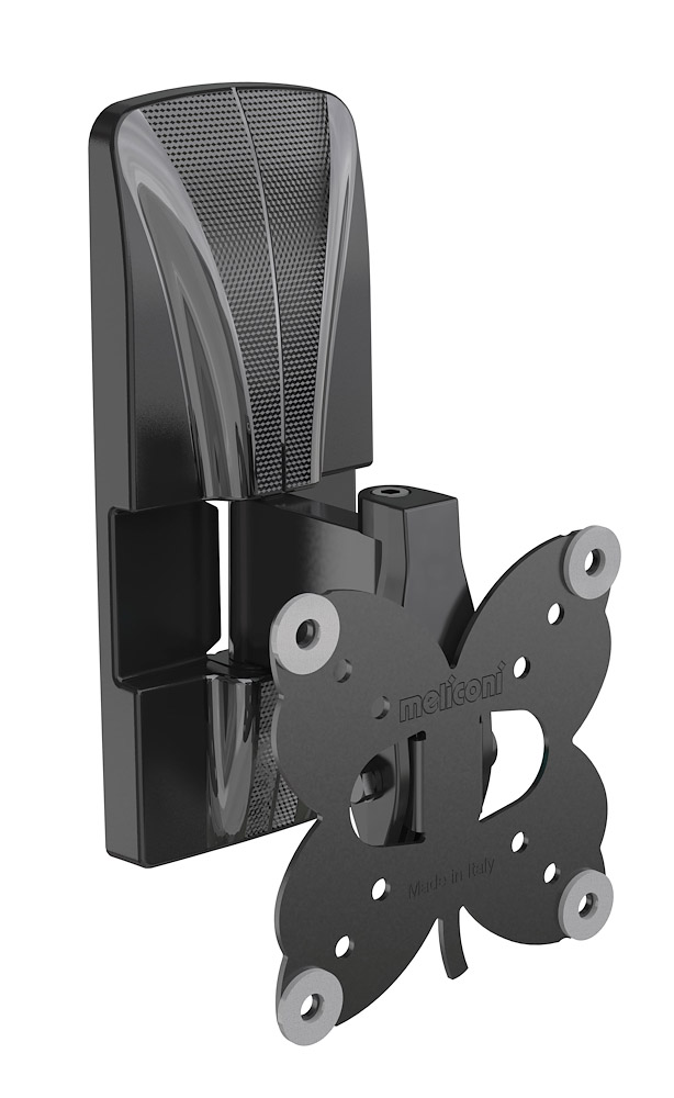 Meliconi Slimstyle Plus 100 ST CG Supporto TV Fisso 14-32 Pollici Portata 20KG