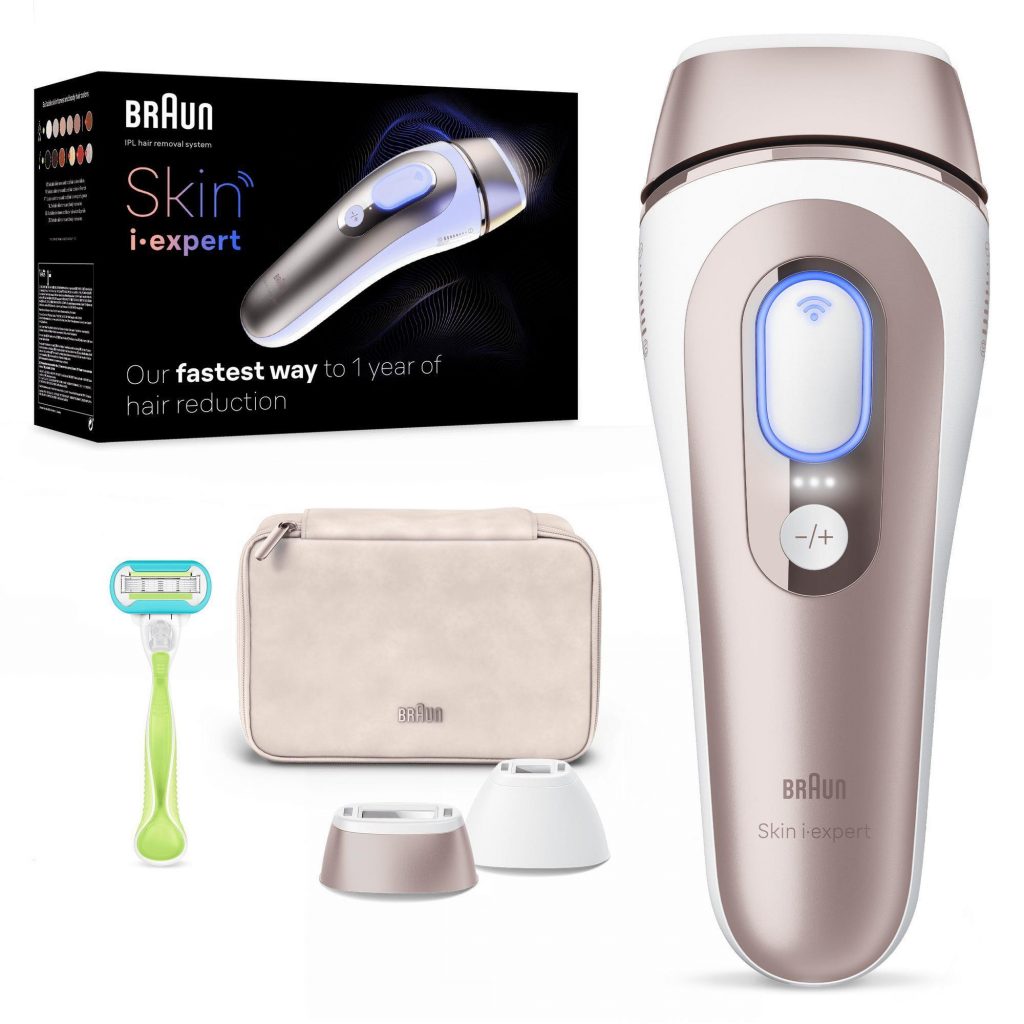 Braun PL7147 Epilatore Luce Pulsata 400000 Flash 10 Intensita