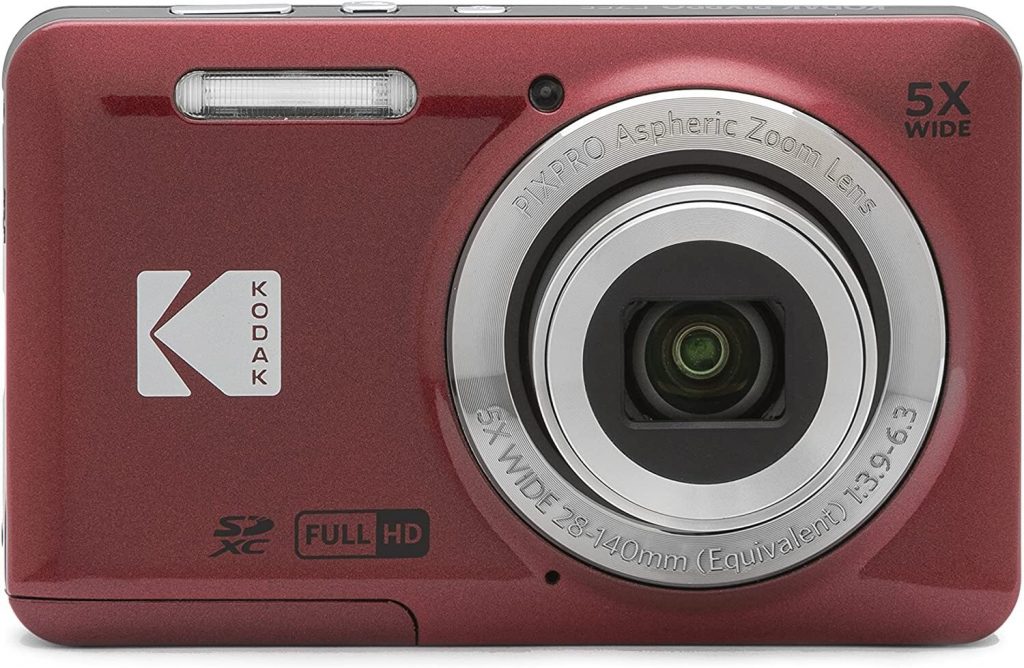Kodak Pixpro FZ55RD Rossa Fotocamera Digitale 16 MPX