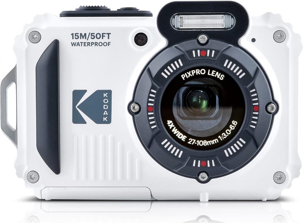 Kodak Pixpro WPZ2 White Fotocamera Digitale 16MPX Wi-Fi Waterproof 15MT