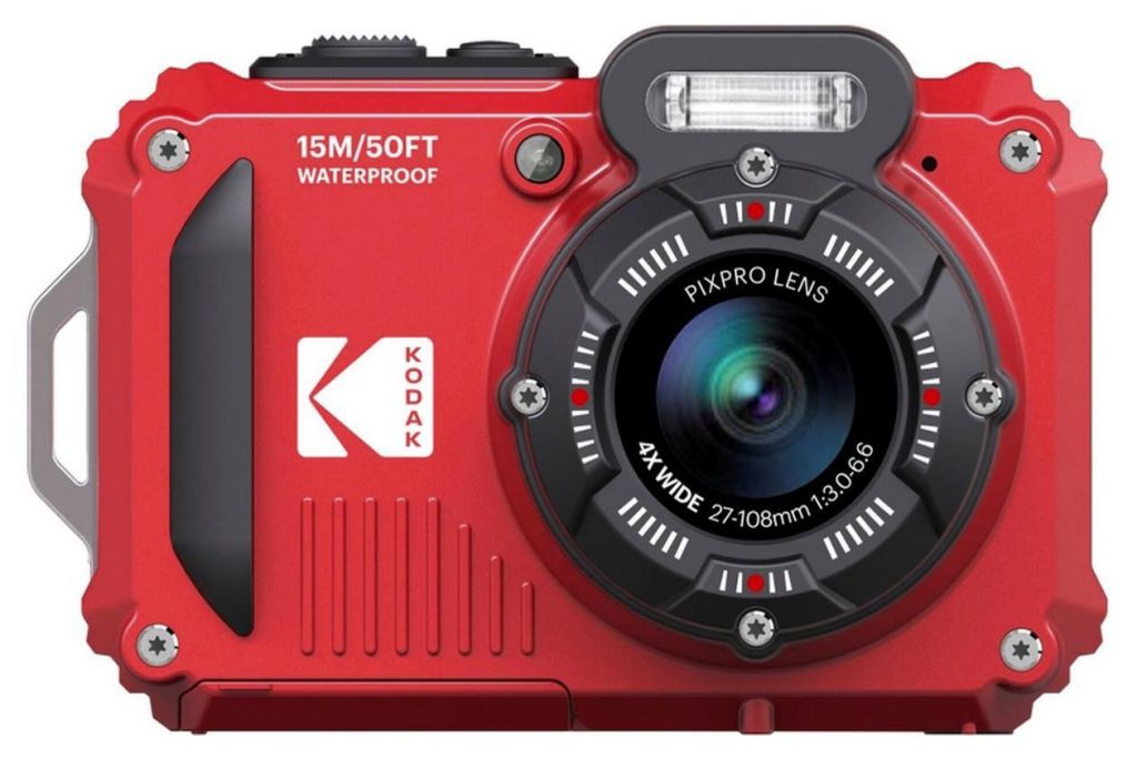 Kodak Pixpro WPZ2 Red Fotocamera Digitale 16MPX Wi-Fi Waterproof 15MT