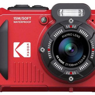 Kodak Pixpro WPZ2 Red Fotocamera Digitale 16MPX Wi-Fi Waterproof 15MT