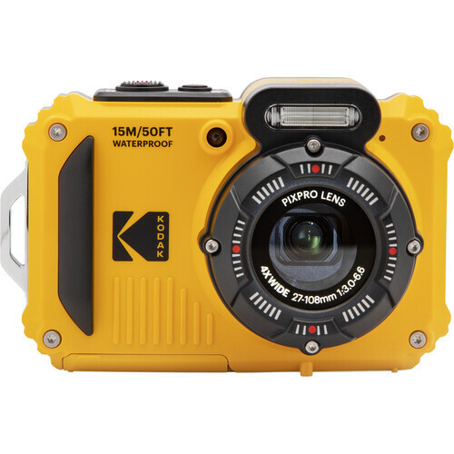 Kodak WPZ 2 Gialla Fotocamera Digitale 16 MPX Waterproof 15MT Wi-Fi