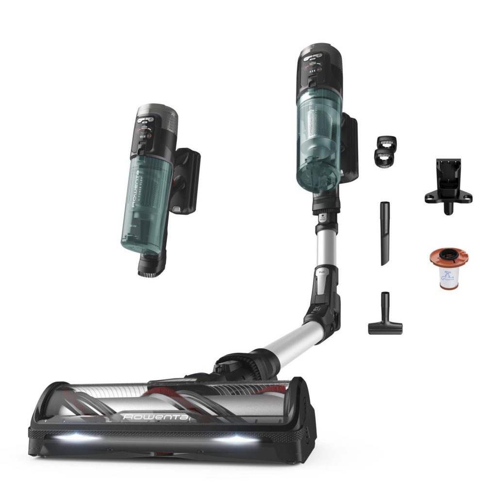 Rowenta X-Force Flex 13.60 Allergy Scopa Elettrica Ricaricabile Senza Sacco