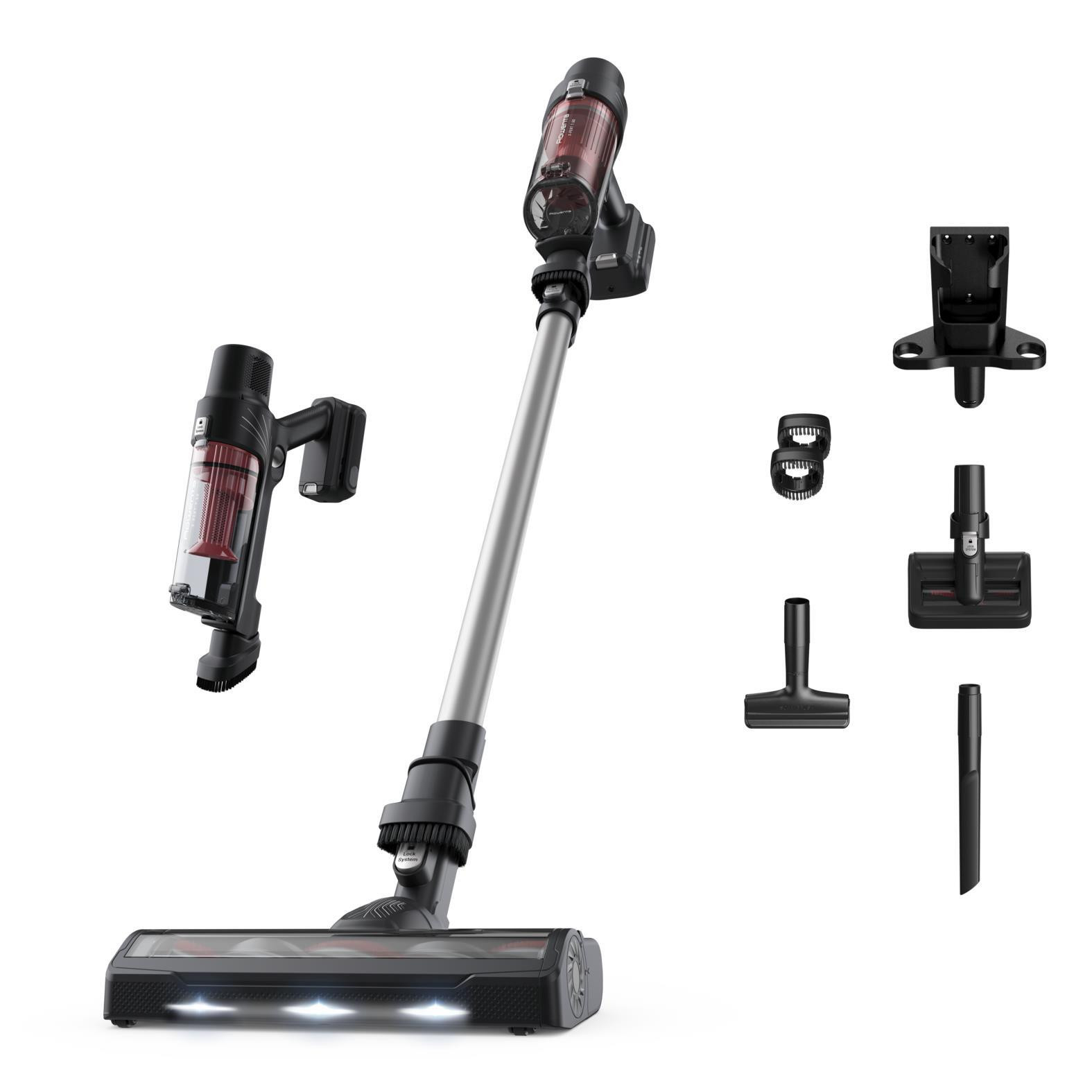 Rowenta X-Pert 7.60 Red RH6A71 Scopa Ricaricabile Senza Sacco 2in1 0.44lt 18v