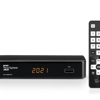 Telesystem Facile DVB-T2 HEVC Ricevitore Digitale Terrestre HD