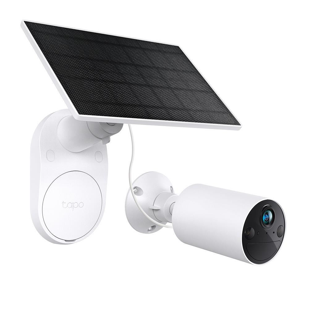 TP-Link Tapo TC82 Kit Videocamera IP 2K con Pannello Solare Wire-Free