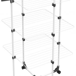 Vileda Mixer 3 Stendibiancheria Verticale in Acciaio 30MT