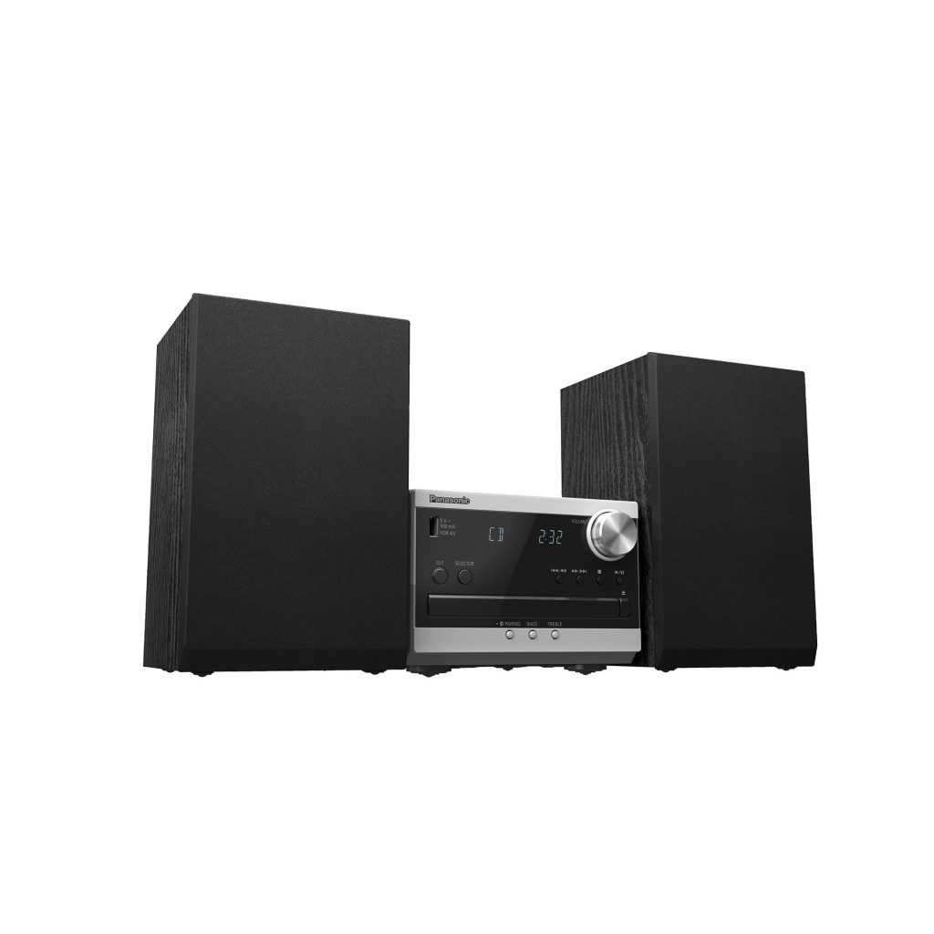 Panasonic SCPM272EGS Impianto Micro Hi-Fi 20W CD FM-DAB USB Bluetooth Silver