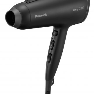Panasonic EHNE87K825 Asciugacapelli 2300W con Accessorio Nero