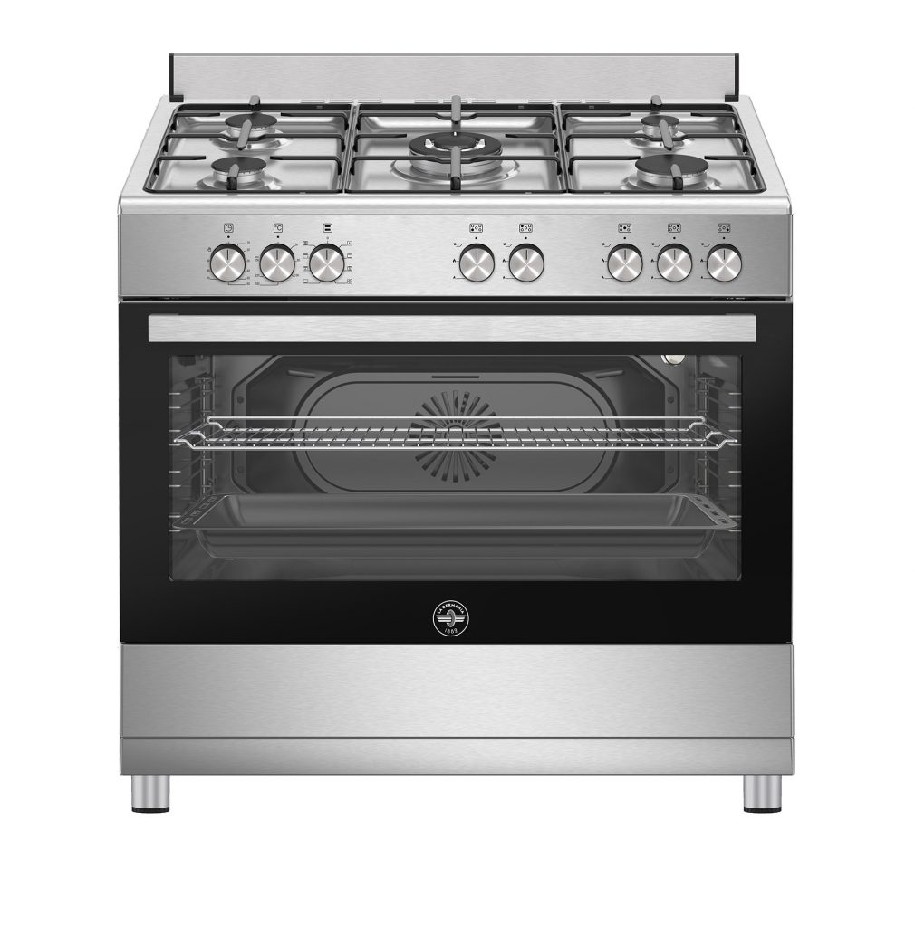 La Germania SE965EX24 Cucina a Gas 90CM 5 Fuochi Forno Multifunzione Elettrico