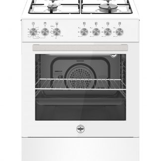 La Germania SE664GB24 Bianca Cucina con Forno a Gas Ventilato 60CM 4 Fuochi