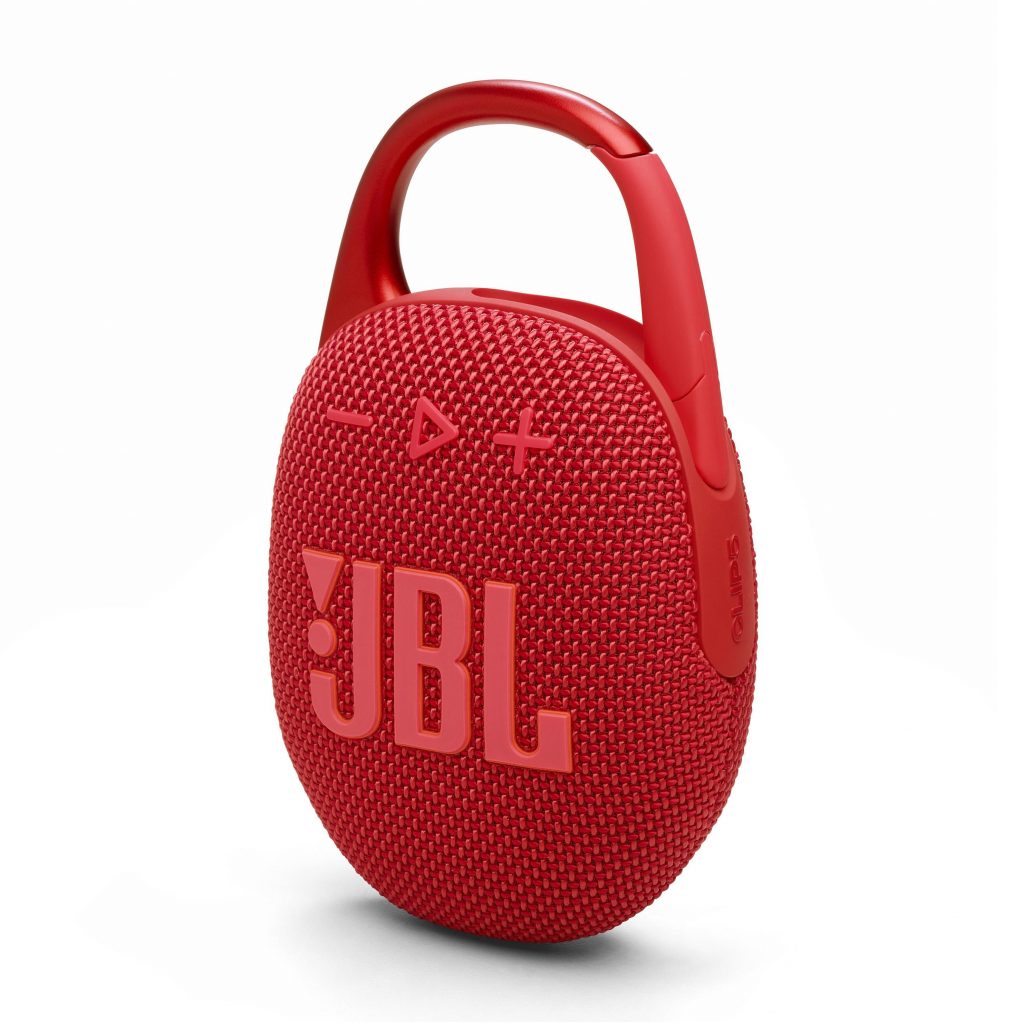 JBL Clip 5 Rosso Mini Speaker Ricaricabile Waterproof e Antipolvere