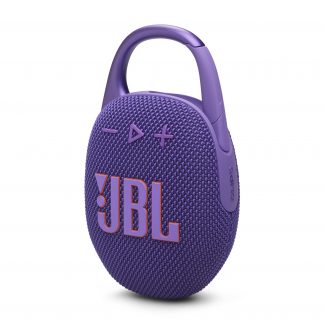 JBL Clip 5 Viola Mini Speaker Ricaricabile Waterproof e Antipolvere