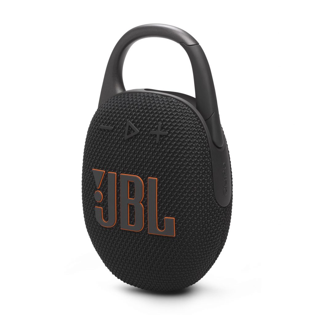 JBL Clip 5 Black Mini Speaker Ricaricabile Waterproof e Antipolvere
