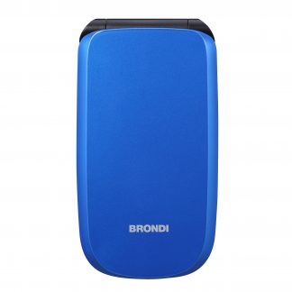 Brondi Raptor Blu Cellulare Flip Dual Sim Display 2.8 Pollici a Colori