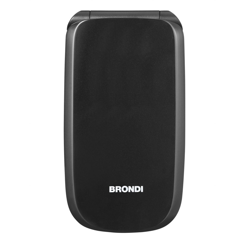 Brondi Raptor Nero Cellulare Flip Dual Sim Display 2.8 Pollici a Colori
