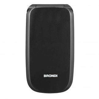 Brondi Raptor Nero Cellulare Flip Dual Sim Display 2.8 Pollici a Colori