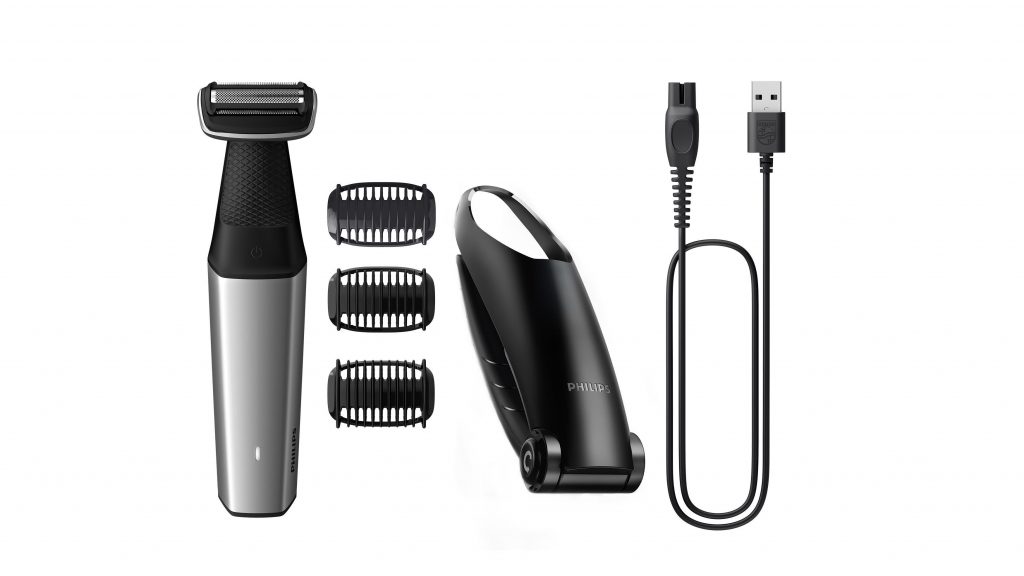 Philips Bodygroom Series 5000 Depilatore Corpo Ricaricabile con Accessori