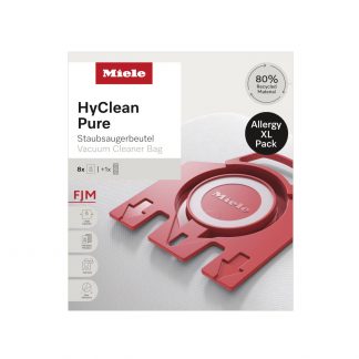 Miele Allergy XL-Pack HyClean Pure Confezione 8 Sacchetti e 1 Filtro per Compact