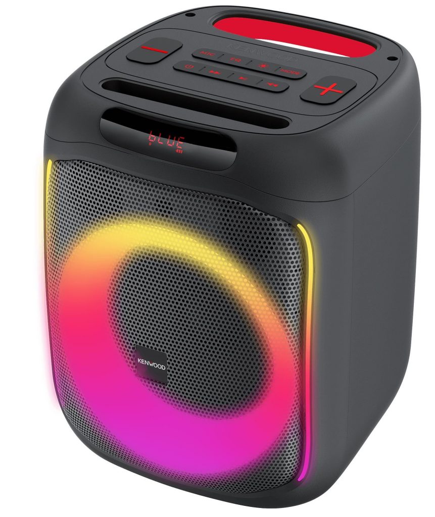 Kenwood ASP200BT Speaker Partybox Wireless Bluetooth Portatile con Illuminazione