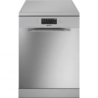 Smeg LVSEX34CQ Inox Lavastoviglie Libera Installazione 14 Coperti 3 Cesto