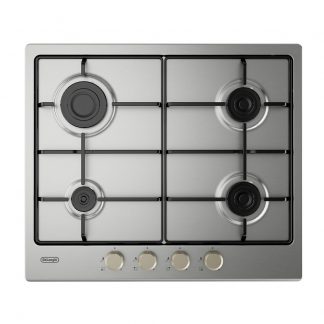 De Longhi YLG60F Piano Cottura a Gas 60CM 4 Fuochi con Griglie Smaltate