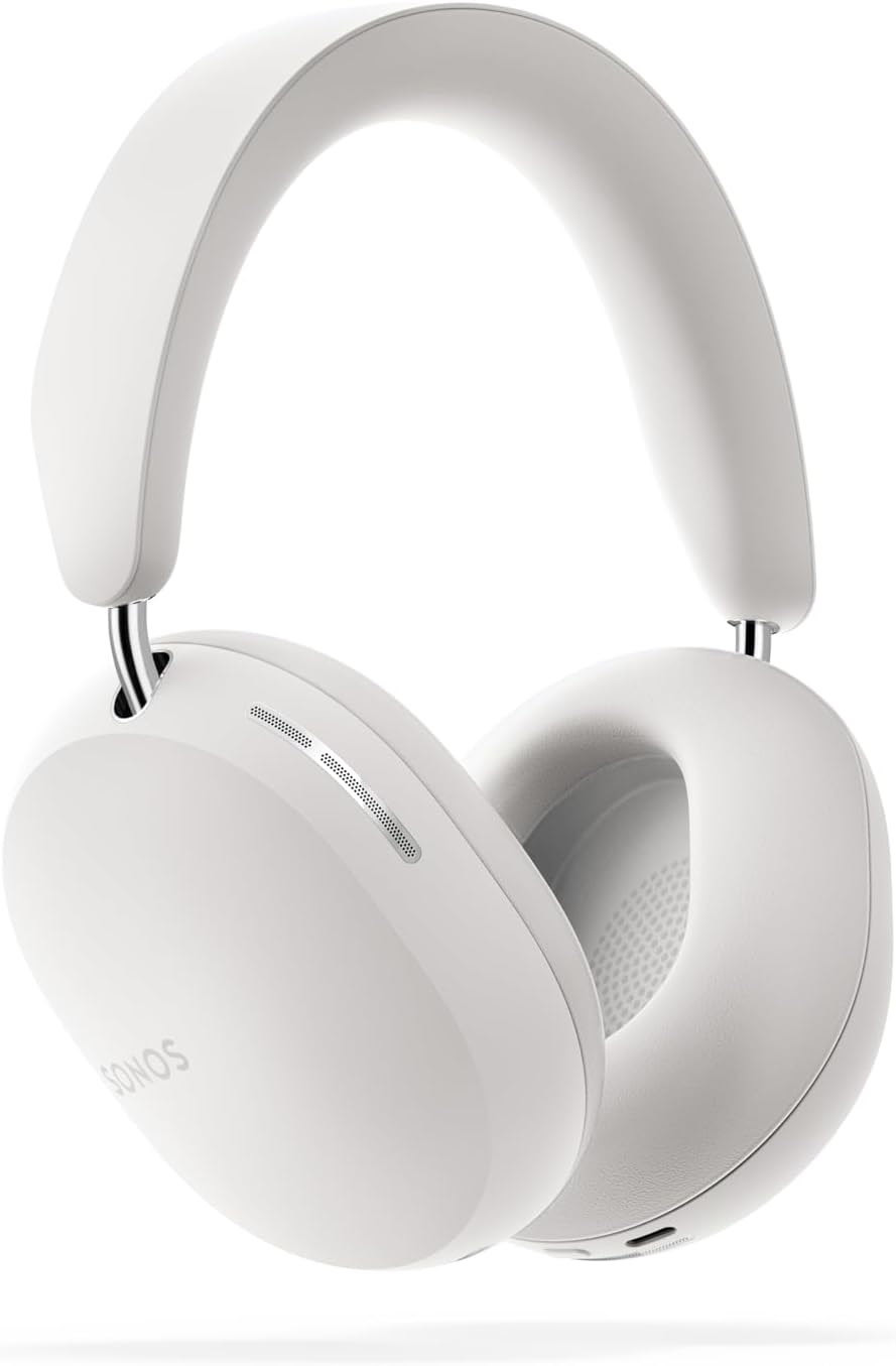 Sonos Ace White Cuffia Wireless Bluetooth con Noise Cancelling
