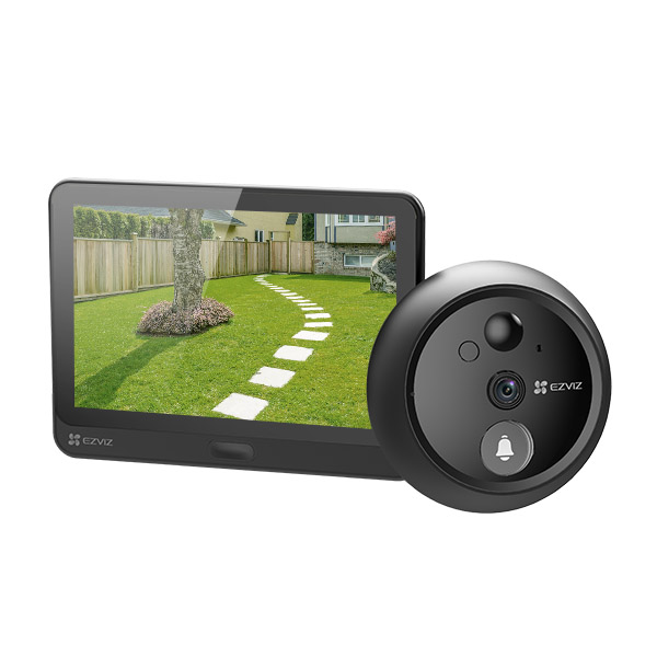 Ezviz HP4 Spioncino Elettronico con Campanello e Display 4.3 Pollici