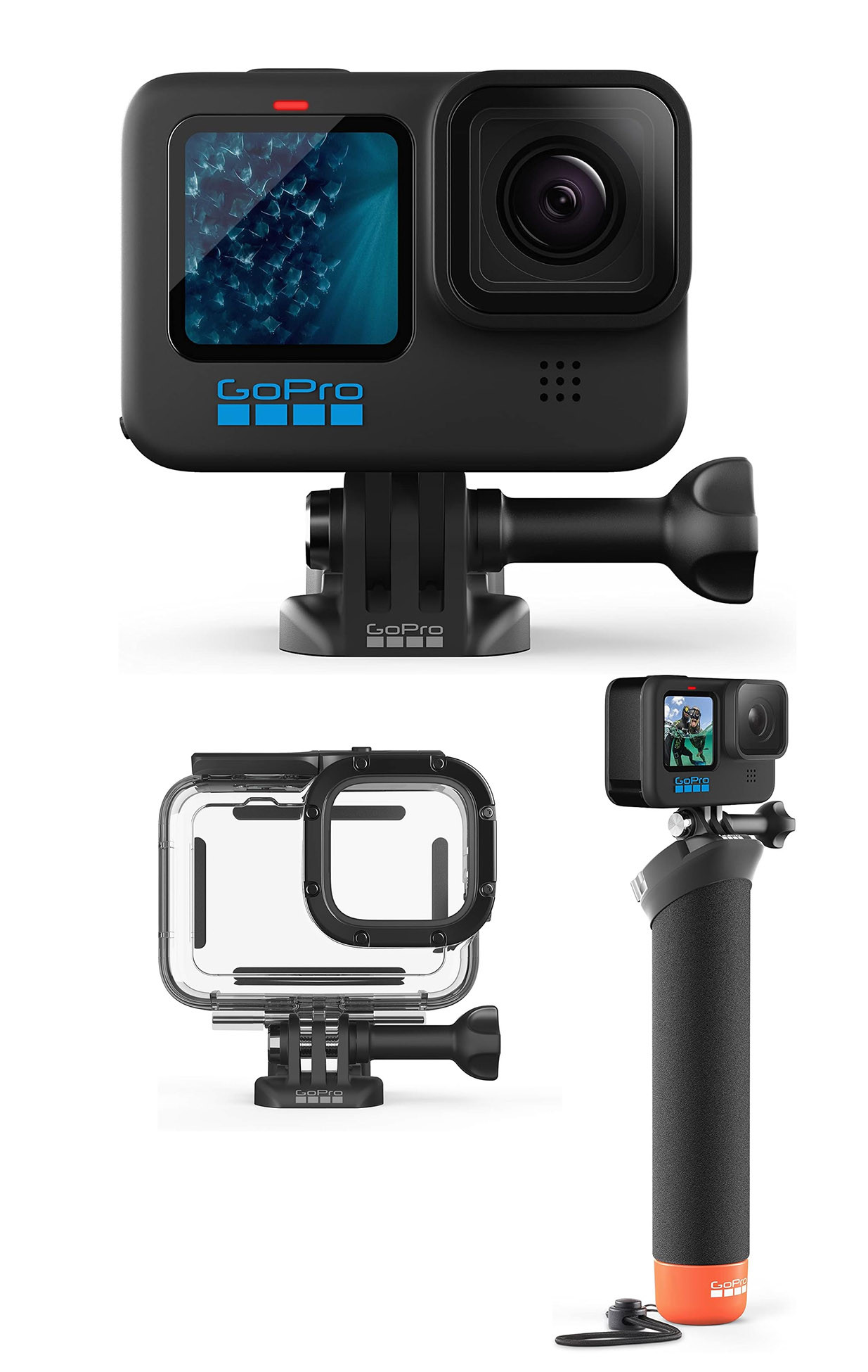 GoPro Hero11 Black Action Cam Risoluzione 5.3K60 Wi-Fi Bundle Diving Movie
