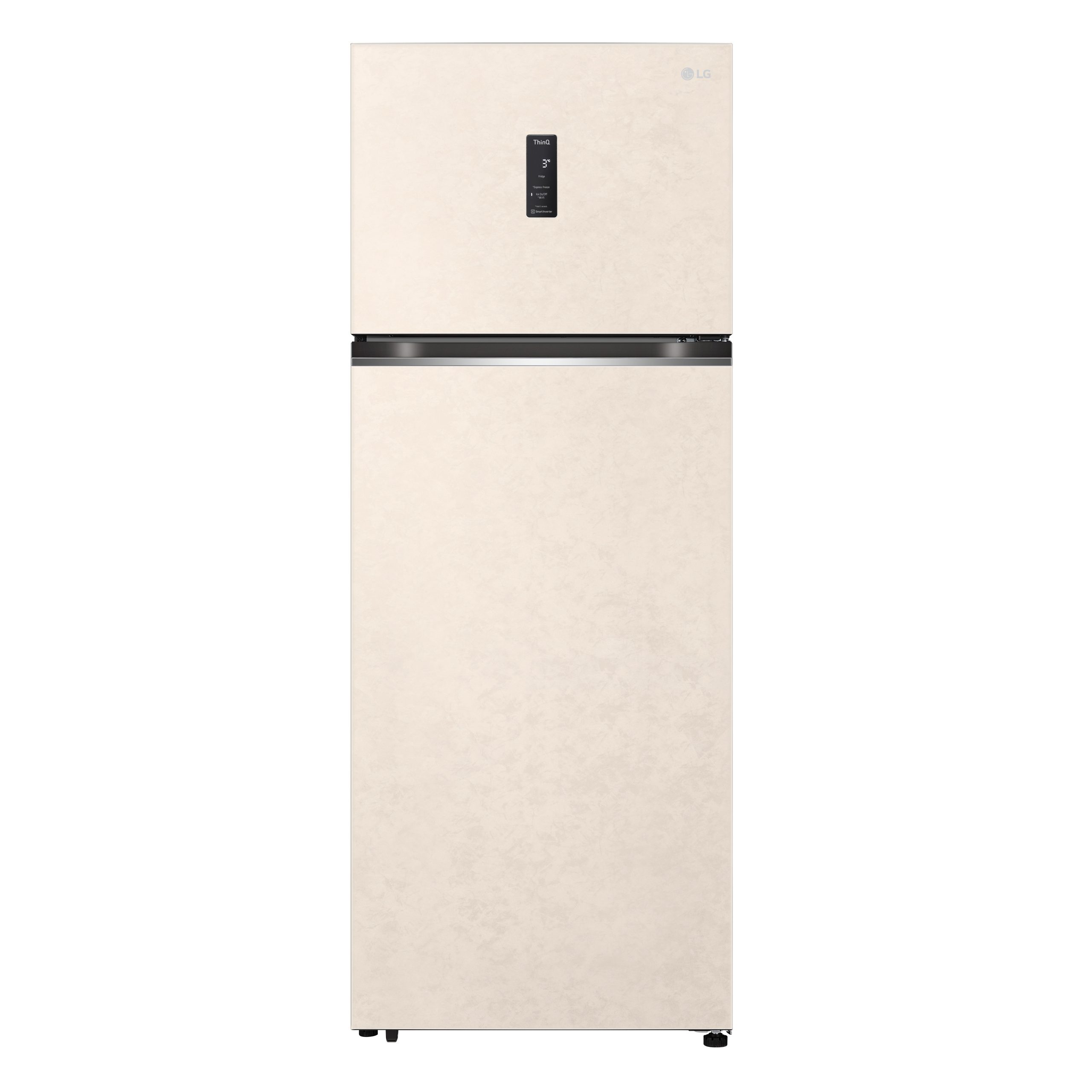 LG GTBV44SEBKD Beige Frigorifero Doppia Porta 493 LT Largo 70CM Nofrost Wi-Fi