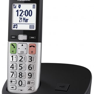 Panasonic KXTGU410EXB Nero Telefono Cordless Senza Segreteria