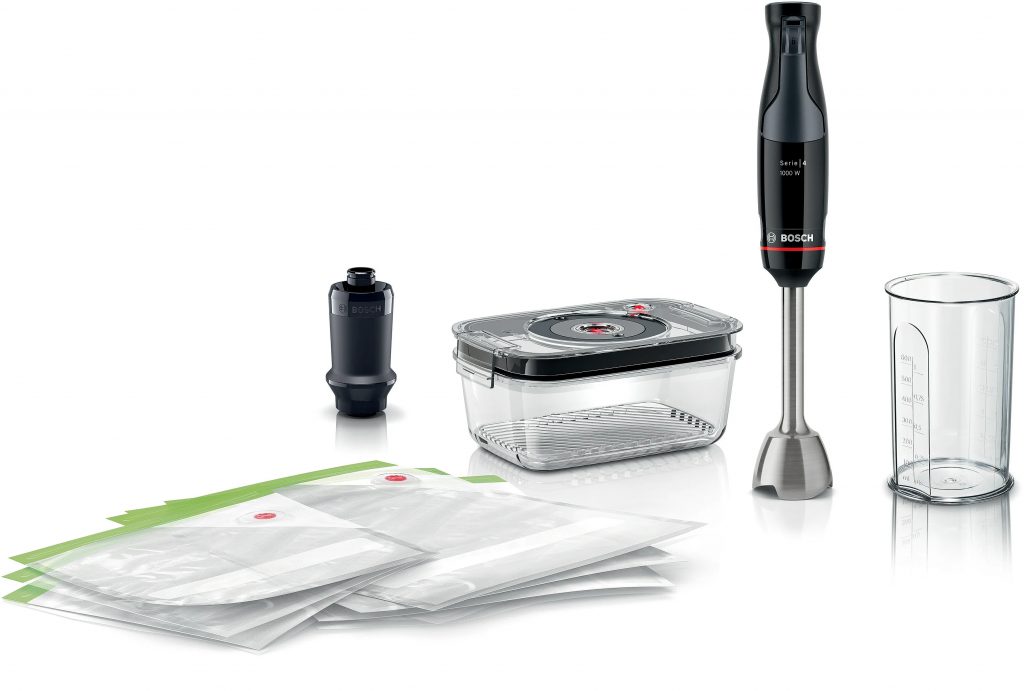 Bosch Ergomaster MSM4B6V2 Antracite Frullatore a Immersione con Set Sottovuoto