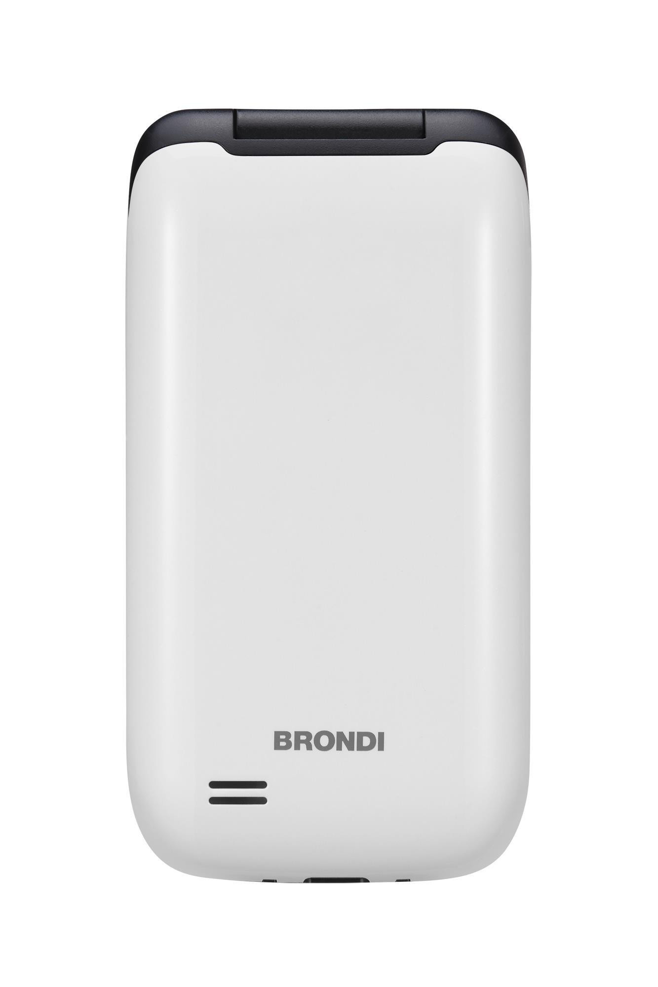 Brondi Strike 4G Light Grey Cellulare Flip 2.8 Pollici QVGA Dualsim