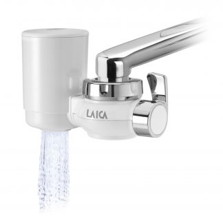 Laica Genova Hydrosmart Plus Metal Stop Filtro per Rubinetto