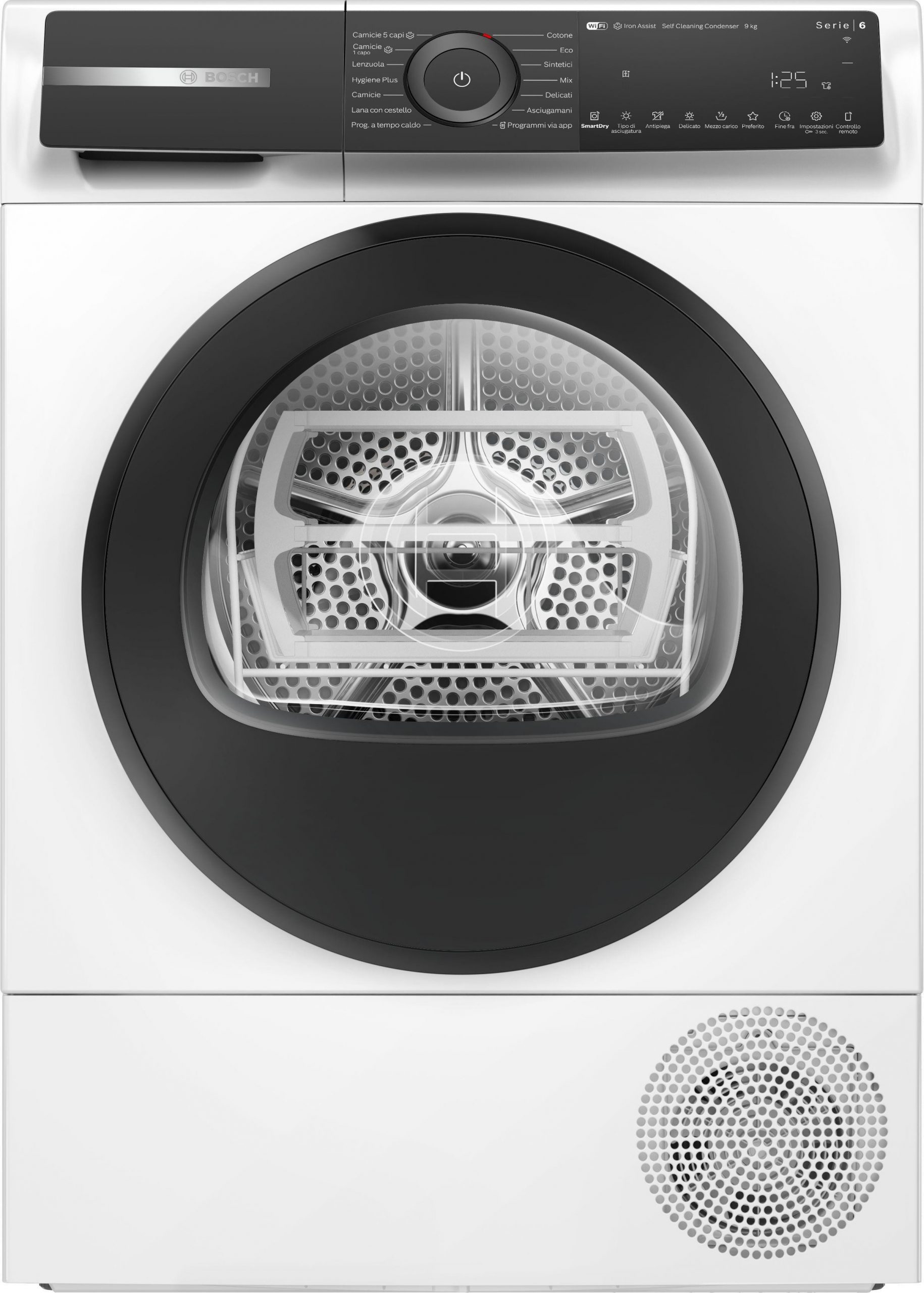 Bosch WQH245A0IT Asciugatrice Carica Frontale 9KG Pompa di Calore Wi-Fi