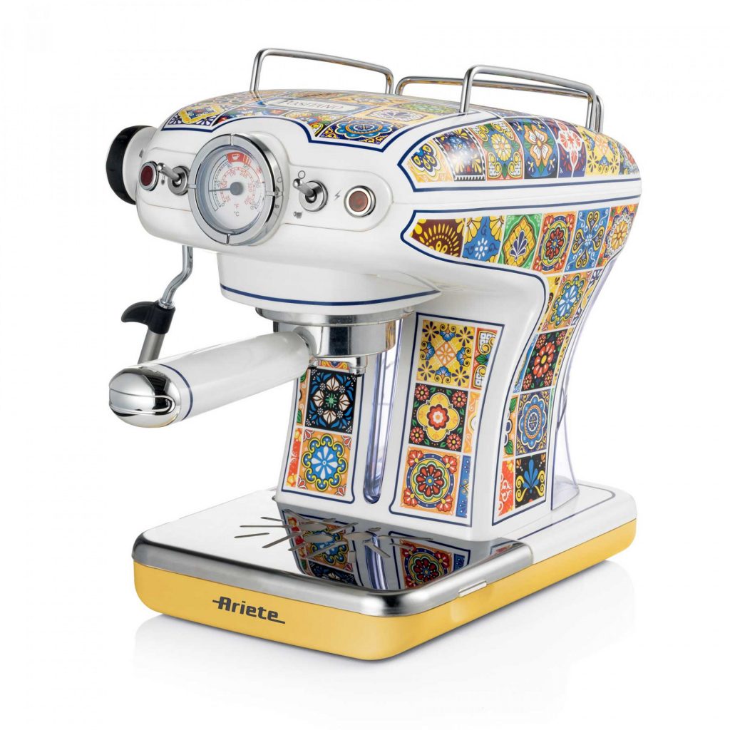 Ariete Positano Macchina Caffe a Cialde ESE e Polvere 850W 0.9LT 15Bar