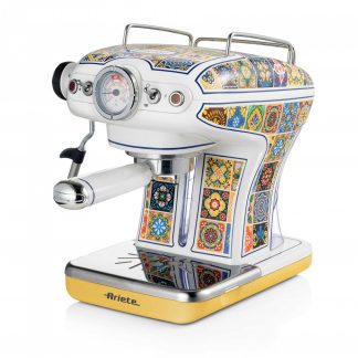 Ariete Positano Macchina Caffe a Cialde ESE e Polvere 850W 0.9LT 15Bar