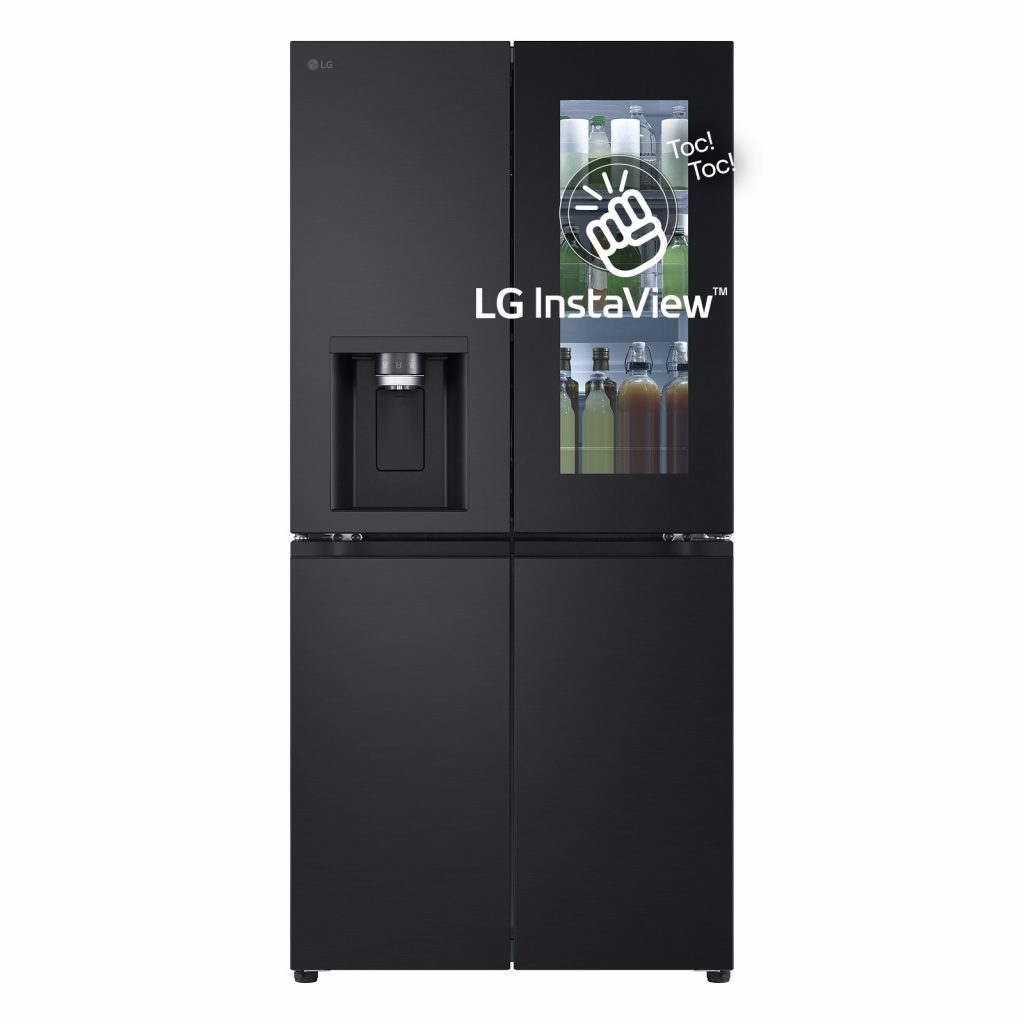 LG GMG860EPBE Frigorifero 4 Porte 508LT Nofrost Wi-Fi Dispenser Acqua e Ghiaccio