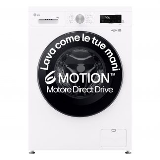LG F4NX1008NWK Lavatrice Carica Frontale 8KG 1400 Giri Wi-Fi