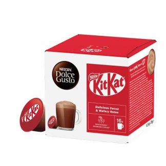 Nescafe Bevanda Cacao Gusto KitKat Confezione 16 Capsule Compatibili Dolce Gusto