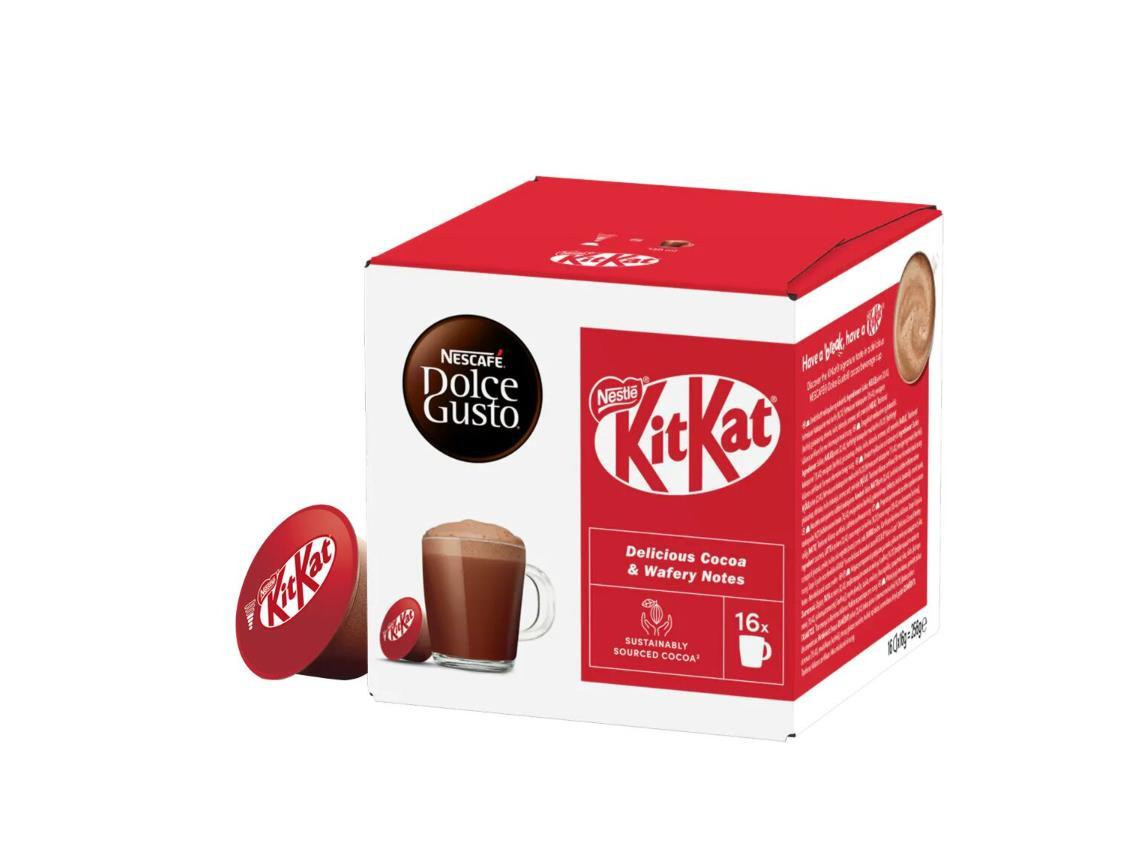 Nescafe Bevanda Cacao Gusto KitKat Confezione 16 Capsule Compatibili Dolce Gusto