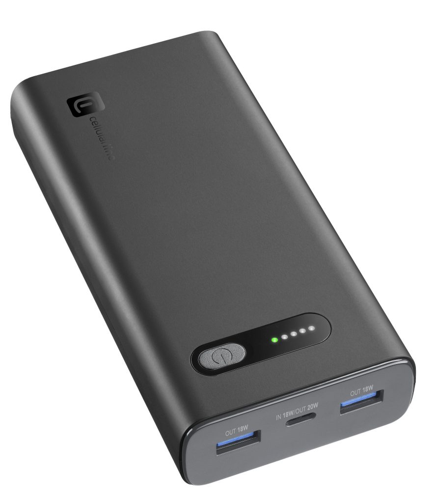 Cellular Line PBFAST01PD20000K Nero Powerbank 20000mAh