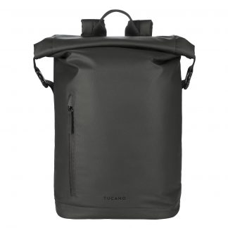 Tucano Rollo Nero Zaino per Notebook 15.6 Pollici e MacBook Pro 16
