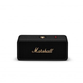 Marshall Emberton III Black and Brass Altoparlante Portatile Bluetooth
